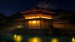 日本电影《燕尾蝶》剧照，岩井俊二导演移民题材城市霓虹夜景