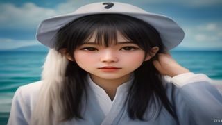 苍井空电影《下妻物语》剧照，日本独立电影洛丽塔风格色彩鲜艳